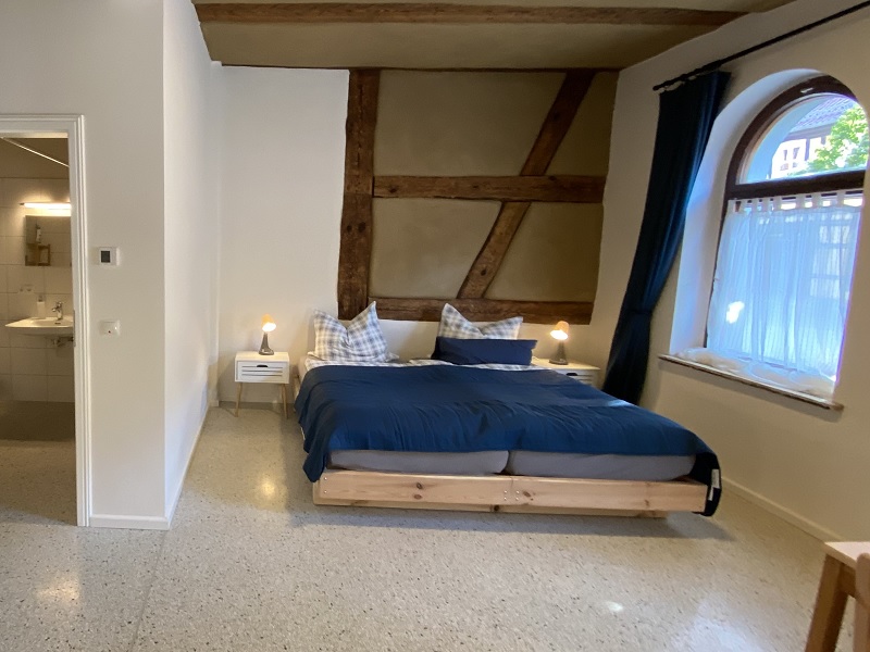 Hauptschlafzimmer - Ferienhaus Ferienwohnung Seminarhaus Templin