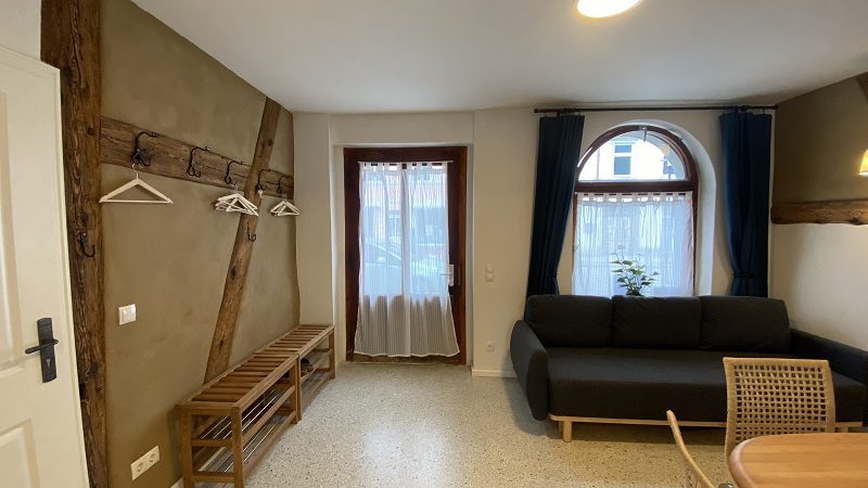 Wohnzimmer- Ferienhaus Ferienwohnung Seminarhaus Templin